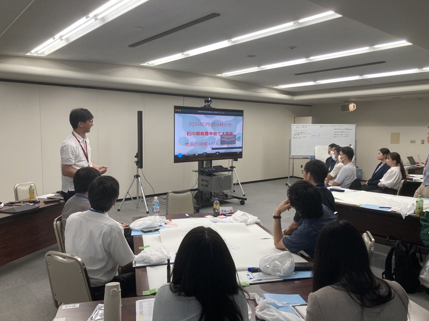 本社トーカイビルにて災害実地研修を開催しました！